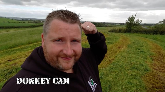 Donkey cam- With only two days of good weather forecasted at GRASSMEN HQ the race is on!