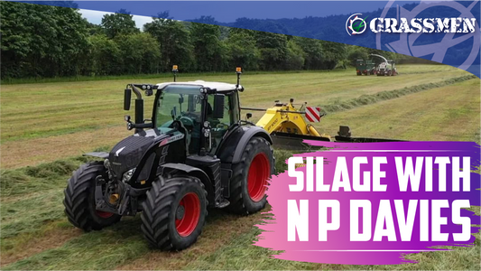 Silage with N P Davies