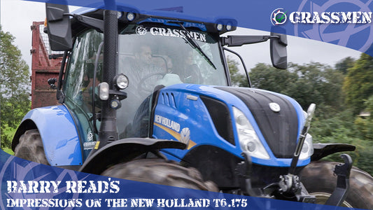 Kirstie finds out Barry Read's Impressions on the New Holland T6.175