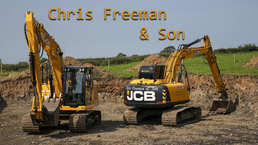 Chris Freeman & Son Demo the JCB 140X LC!