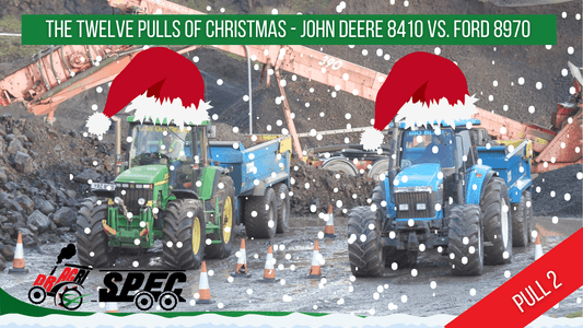 DRAGRI-SPEC - THE TWELVE PULLS OF CHRISTMAS - JD 8410 vs Ford 8970