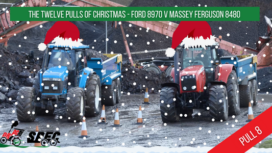 DRAGRI-SPEC - THE TWELVE PULLS OF CHRISTMAS - MF 8480 vs  Ford 8970