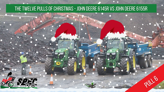 DRAGRI SPEC The Twelve Pulls of Christmas JD 6155R vs JD 6145R