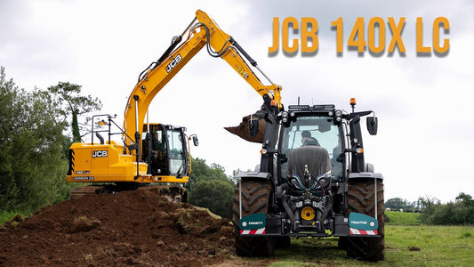 Donkey Gets A Day Out In the JCB 140X LC!