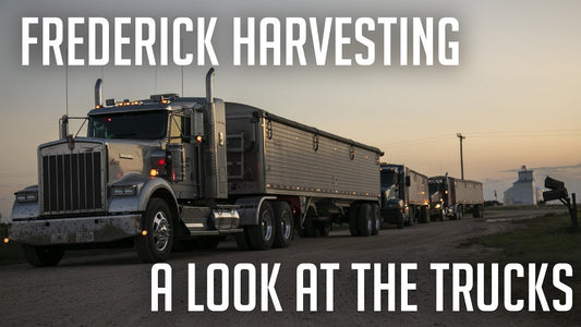 Frederick Harvesting- A look at the trucks