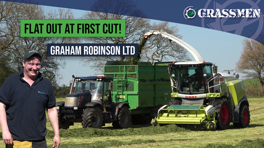 Lifting silage & tanking digestate with Graham Robinson Ltd!