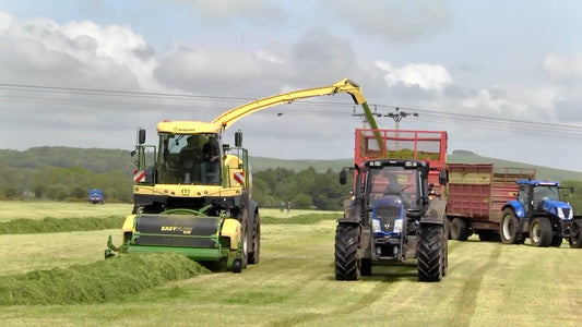 GRASSMEN TV - Shire Agri Hire Krone Demo 2015