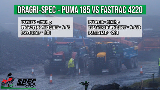 DRAGRI-SPEC - Puma 185 vs Fastrac 4220