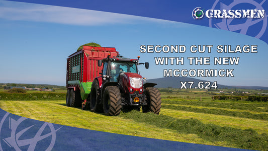 Second cut silage with the New McCormick X7.624