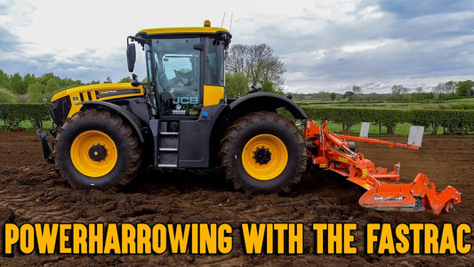 Powerharrowing with the Fastrac!