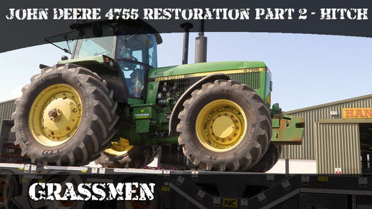 Project Tractor - John Deere 4755 Restoration , Part 2 - Hitch