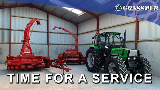 SERVICE DAY @ GRASSMEN HQ - VOLKSWAGEN AMAROK, HARVESTERS AND MORE - DONKEYCAM