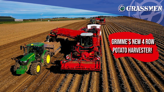 Grimme's BRAND NEW 4 row potato harvester!