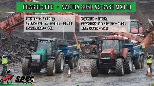 DRAGRI-SPEC Valtra 8050 vs Case MX110