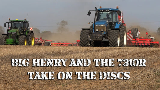 Big Henry and the 7310R take on the discs!