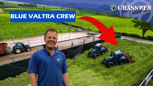 The Blue Valtra Crew- Schug Contracting!