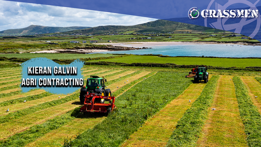 Bales By the Skellig Islands- Kieran Galvin Agri Contracting