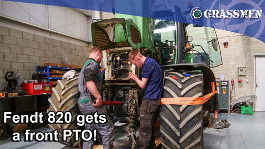 Fendt 820 gets a new PTO - Farmworks Machinery