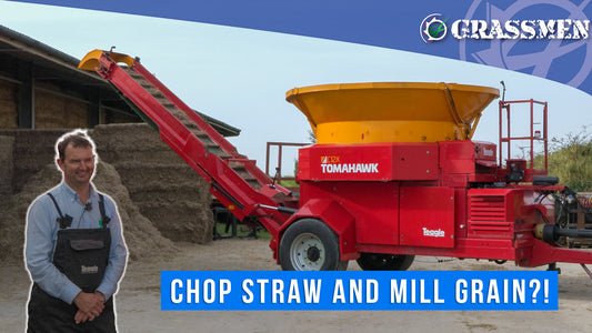 Chop Straw AND Mill Grains with Teagle's Tomahawk C120