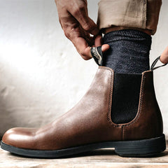 Blundstone Men's 1900 Dress Ankle Dealer Boots - Chestnut