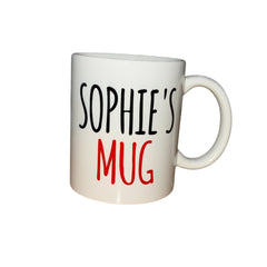 Personalised Valentines Mug