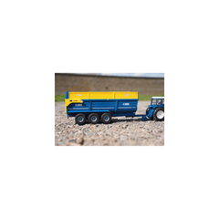 Britain's Kane Tri-Axle Halfpipe Silage Trailer