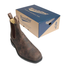 Blundstone Men's 1306 Dealer Boots - Rustic Brown