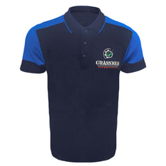 "GRASSMEN" Adults Prime Two Toned Polo Shirt (Choose Colour)