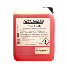 "Chrome" Cool Fresh Air Freshener 5 Litre