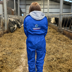 "GRASSMEN" Adults Blue Coverall