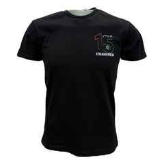"15 Year's of GRASSMEN" Adults Unisex Black Anniversary T-Shirt