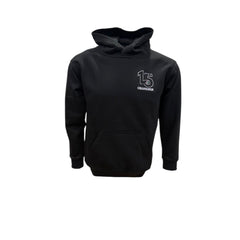 "15 Year's of GRASSMEN" Kids Black Anniversary Hoodie