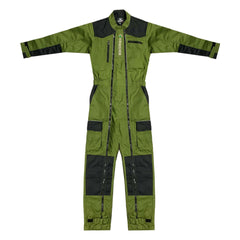 "GRASSMEN" Adults Green/Black Two Toned Coverall