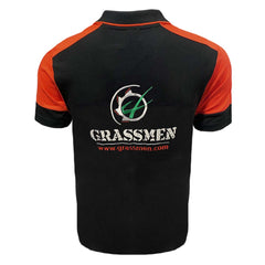 "GRASSMEN" Adults Prime Two Toned Polo Shirt (Choose Colour)