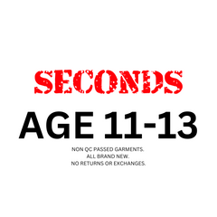 Kids Seconds Age 12-13 ** SECONDS ITEM KIDS**