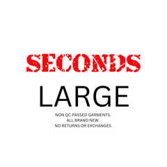 Adults Large Seconds ** SECONDS ITEM ADULTS**