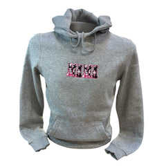 "MAMA" LUX. Adults Grey Hoodie