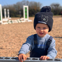 "15 Year's of GRASSMEN" Anniversary Bobble Hat Black