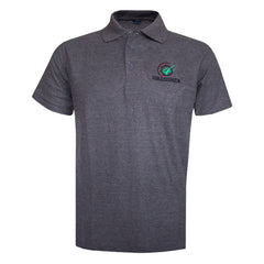 "AGRI is our CULTURE" Unisex Adults Charcoal Polo Shirt