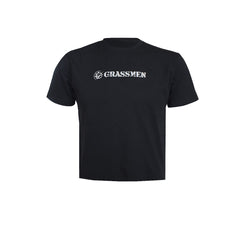 "GRASSMEN" Kids Black T-Shirt