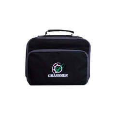 "GRASSMEN" Black Lunch Bag