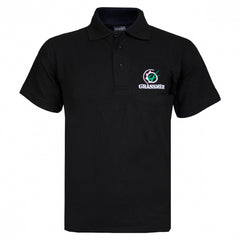 Novelty Polo Shirt Black "Full Trailer Tuesday"