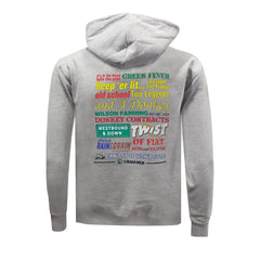 "Films Through The Years" Unisex Adults Heather Grey Hoodie