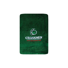 "GRASSMEN" Bottle Green Hand Towel