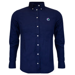 "GRASSMEN" Mens Navy Shirt