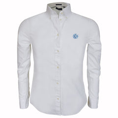 "GRASSMEN" Mens White Shirt